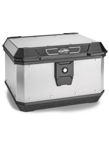 MALETA KAPPA ML 40LTS K´METROBOX ALUMINIO NATURAL Monolock