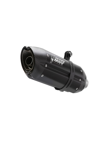 Mivv Slip-On Suono black con tapa carbono BMW S 1000 XR 2015-19