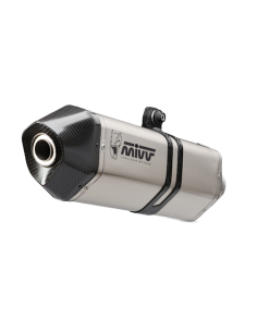 Mivv Slip-On Speed Edge St. Steel Zontes 703F 2025-26