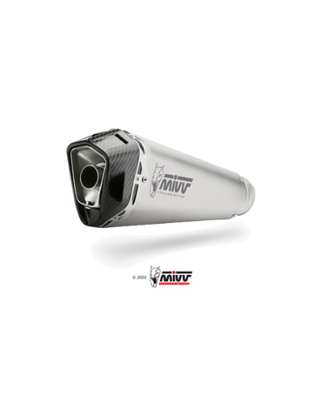 Mivv Slip-On Delta Race St. Steel Ducati Supersport  950 / S 2021-25
