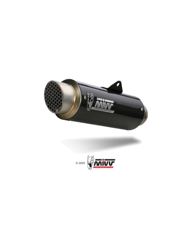 Mivv Escape Completo 4x2x1 GP Pro carbono Honda CB 650 R 2024-26