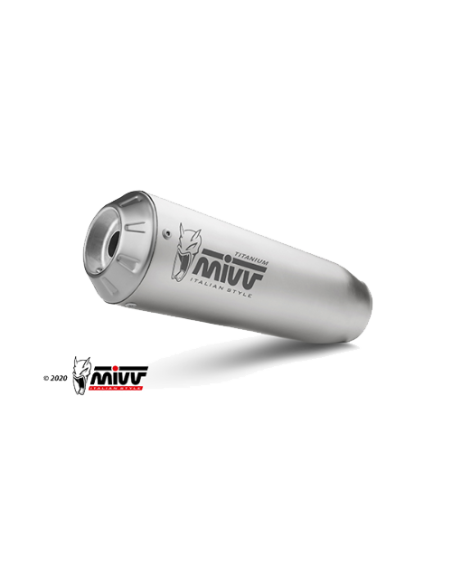 Mivv Escape Completo 3x1 X-M1 Titanium CF MOTO 675SR-R 2025-26 (+CAT)