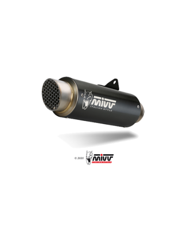 Mivv Escape Completo 3x1 GPpro BLACK YAMAHA XSR 900 / GP 2022-26 (+CAT)