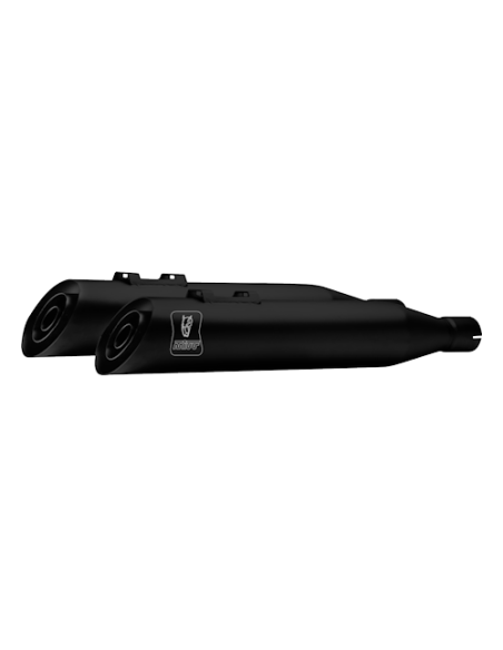 Mivv 2 Slip-On HR-1 Black Harley Davidson Road Glide / King / Street 2017-26