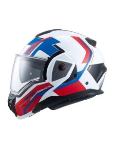 CASCO NZI FASTBACK DUO UN/ECE R.22.06 SHADOW WHITE&RED&BLUE