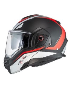 CASCO NZI FASTBACK DUO UN/ECE R.22.06 SUMMUM BLACK&RED MATT