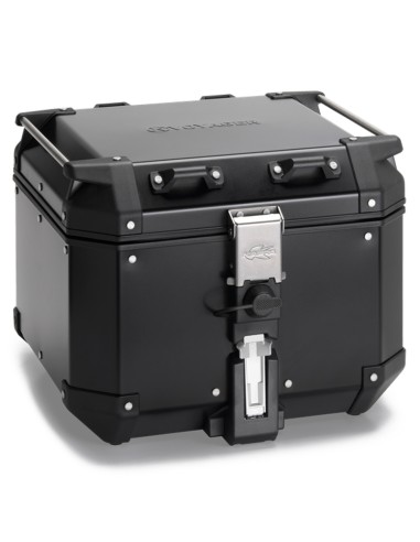 MALETA KAPPA MK 42 LTS KVG /K' VOYAGER ALUMINIO NEGRO MONOKEY
