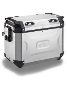 MALETA KAPPA MKCAM-SIDE 48L K' VOYAGER ALUMINIO NATURAL DX Monokey Cam Side System