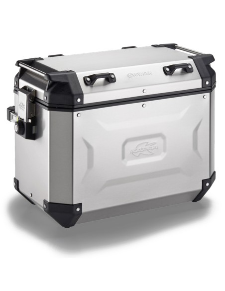 MALETA KAPPA MKCAM-SIDE 48L K' VOYAGER ALUMINIO NATURAL DX Monokey Cam Side System