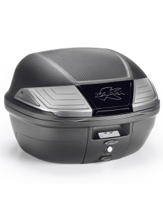 MALETA KAPPA ML 40LTS  K400 NEGRO BASE/N C/CAT  AHUMADO Monolock