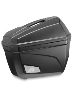 MALETAS KAPPA LATERALES MK 22LTS K22  NEGRO BASE/N MONOKEY