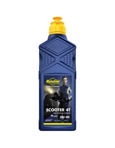 1 L botella Putoline Scooter 4T 5W-40 