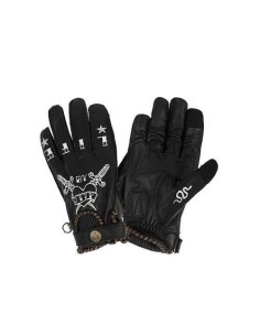 Guantes By City SECOND SKIN MAN TATTOO II BLACK