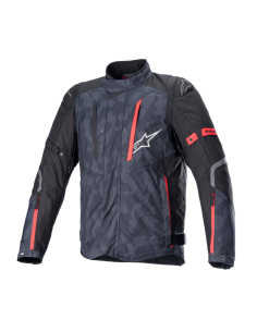 CHAQUETA RX-5 DRYSTAR BLACK CAMO BRIGHT RED