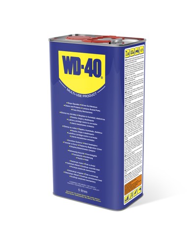 BIDÓN MULTIUSOS WD40 METÁLICO 5L