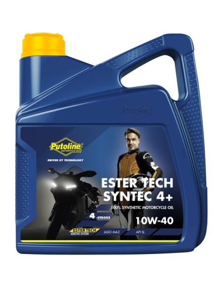 4 L garrafa Putoline Ester Tech Syntec 4+ 10W-40 