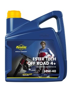 4 L garrafa Putoline Ester Tech Off Road 4+ 10W-40 