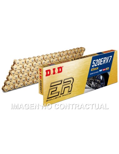 Cadena DID 520 ERV7 (G&G) X 108 R