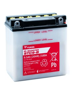 BATERIA YUASA STC9-B-CP CONVENCIONAL SCOOTER RANGE