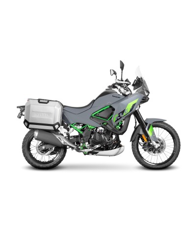 Fijaciones para montar maletas laterales a la moto.