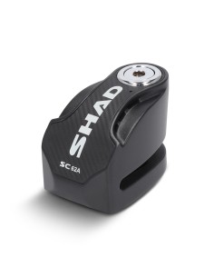 Antirrobo de disco SC62A, con un PIN de 10 mm de diámetro,  que se adapta a la mayoría de motos y scooters.\nDispone de una alar