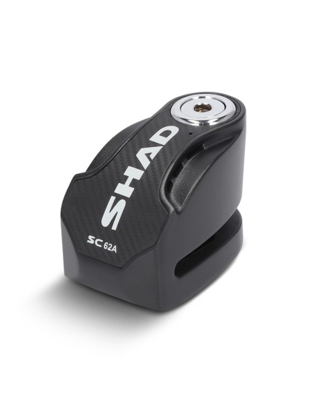 Antirrobo de disco SC62A, con un PIN de 10 mm de diámetro,  que se adapta a la mayoría de motos y scooters.\nDispone de una alar