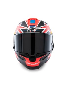 Casco Supertech R10 Miller Edición Limitada Carbon Red Matt 2