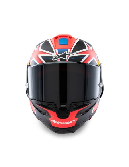 Casco Supertech R10 Miller Edición Limitada Carbon Red Matt