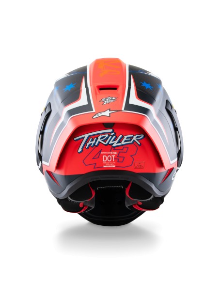 Casco Supertech R10 Miller Edición Limitada Carbon Red Matt