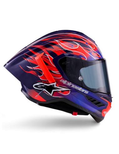 Casco Supertech R10 Flyte Edición Limitada Purple Red Glossy