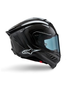 Casco Supertech R10 Solid Black Carbon Matte Glossy