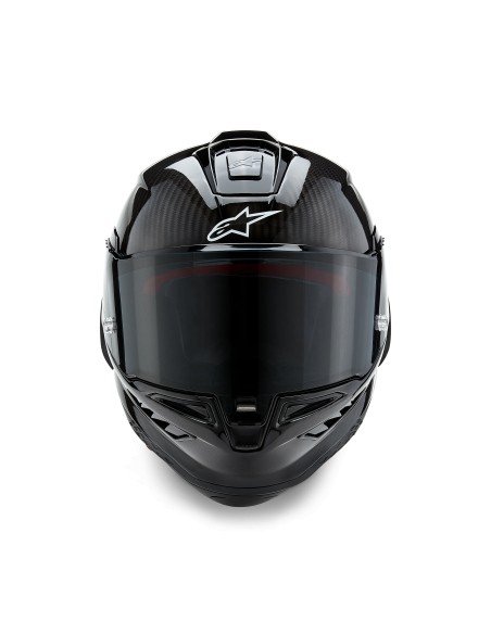 Casco Supertech R10 Solid Black Carbon Matte Glossy