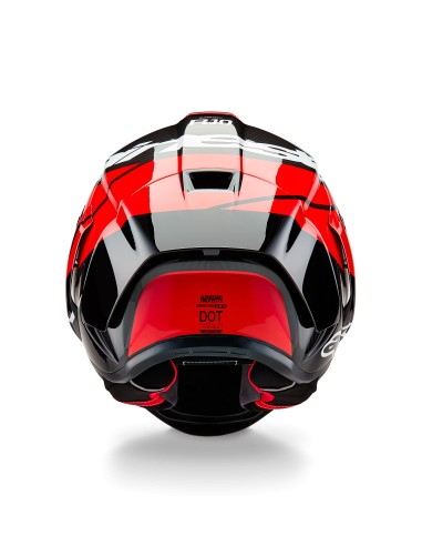 Casco Supertech R10 Element Black Carbon Bright Red White Glossy