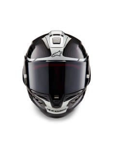Casco Supertech R10 Element Black Carbon Silver Black Glossy 2