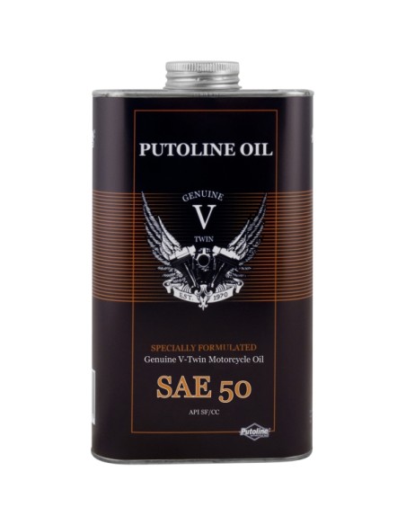 1 L lata Putoline Genuine V-Twin SAE 50 