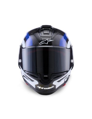 Casco Supertech R10 Arius Black White Blue Glossy