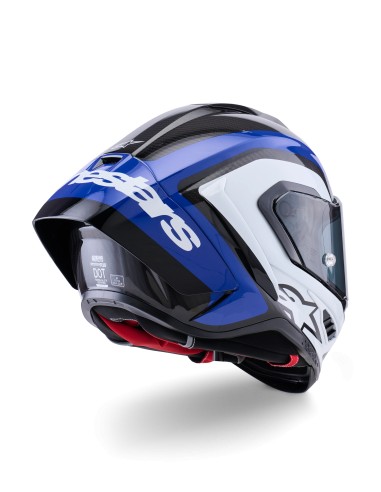 Casco Supertech R10 Arius Black White Blue Glossy