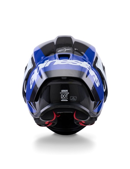 Casco Supertech R10 Arius Black White Blue Glossy