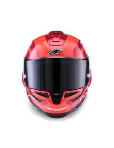 Casco Supertech R10 Arius Black White Double Red Glossy 2