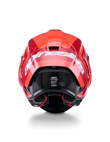 Casco Supertech R10 Arius Black White Double Red Glossy