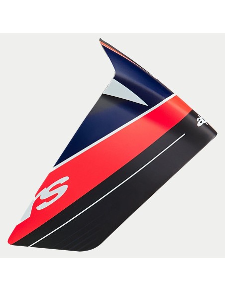 Spoiler De Carrera Supertech R10 Team Black Carb Red Fluo Dark Blue Matt
