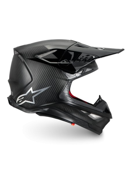 CASCO SUPERTECH M10 FAME ECE 22.06 BLACK CARBON MIRROR GLOSSY