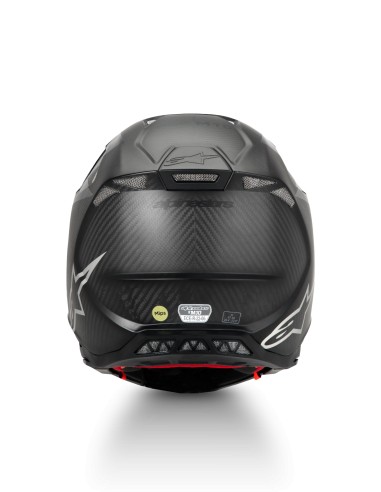 CASCO SUPERTECH M10 FAME ECE 22.06 BLACK CARBON MIRROR GLOSSY