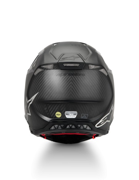 CASCO SUPERTECH M10 FAME ECE 22.06 BLACK CARBON MIRROR GLOSSY