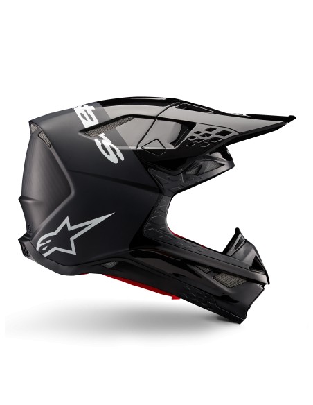 CASCO SUPERTECH M10 FLOOD ECE 22.06 BLACK DARK GRAY MIRROR GLOSSY