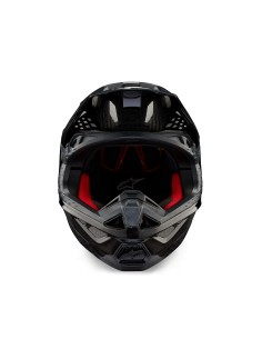 CASCO SUPERTECH M10 FLOOD ECE 22.06 BLACK DARK GRAY MIRROR GLOSSY 2