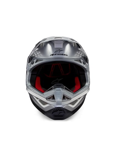 CASCO SUPERTECH M10 FLOOD ECE 22.06 SILVER BLACK ORANGE FLUO MIRROR GLOSSY
