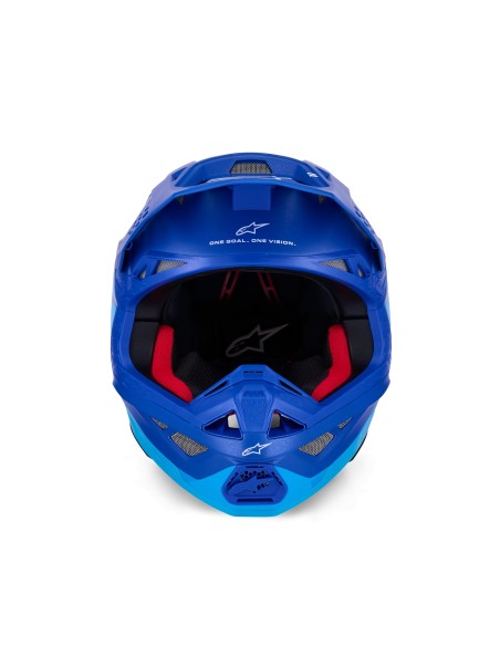 CASCO SUPERTECH M10 FLOOD ECE 22.06 MET BLUE MED BLUE BLACK CARBON MIRROR GLOSSY