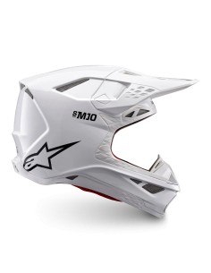 CASCO SUPERTECH M10 SOLID ECE 22.06 WHITE GLOSSY