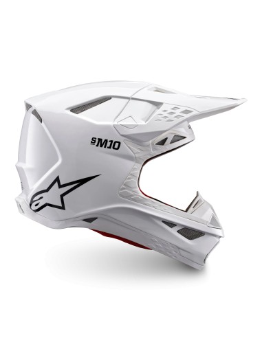 CASCO SUPERTECH M10 SOLID ECE 22.06 WHITE GLOSSY